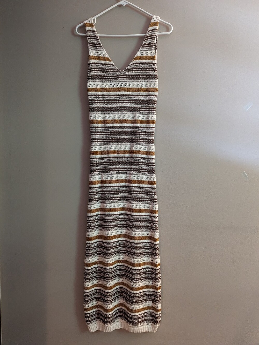NWOT- House of Harlow 1960 - Sleeveless Knit Maxi Summer Dress Size Small - Picture 5 of 11